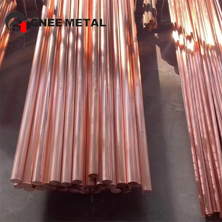 Solid C11400 Copper Ground Rod